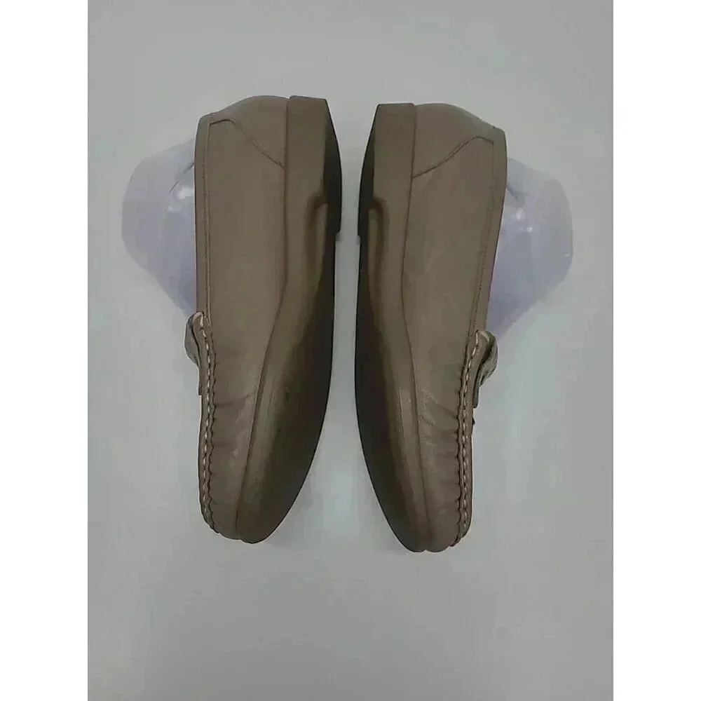 SAS Tripad Comfort Slip On Loafer Shoes Women's Size 8.5 M Beige Tassels